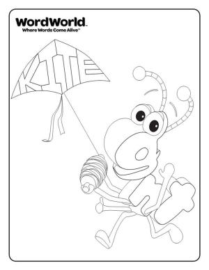 Sözcük Dünya boyama sayfası,  coloring page, Uçan Karıncalar, 