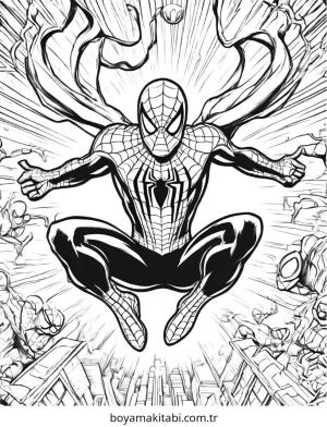 Spiderman Boyama