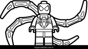 Spiderman boyama sayfası – PDF indir, sevimli karakter
