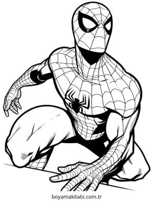 Spiderman boyama sayfası – yaratıcılığı geliştirir, keyifli zaman