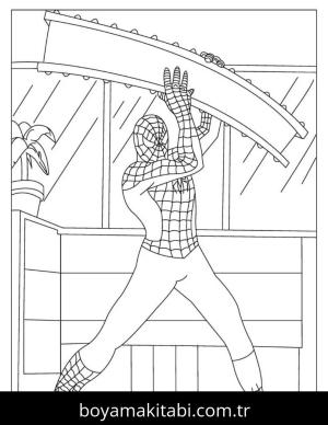 Spiderman Boyama