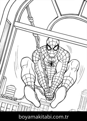 Spiderman Boyama