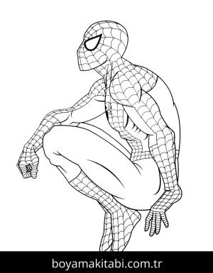Spiderman Boyama
