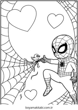 Spiderman Boyama