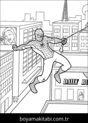 Spiderman Boyama