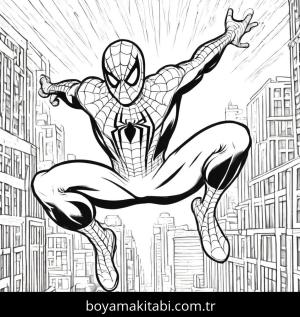 Spiderman boyama sayfası,  coloring page, , 