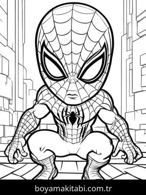 Spiderman boyama sayfası,  coloring page, , 