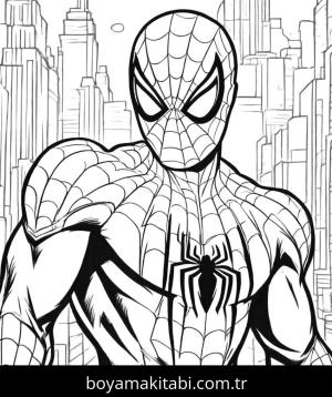 Spiderman boyama sayfası,  coloring page, , 