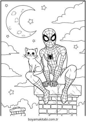 Spiderman Boyama