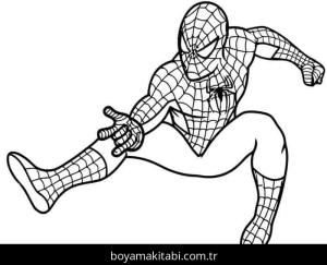 Spiderman Boyama