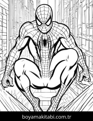 Spiderman boyama sayfası,  coloring page, , 