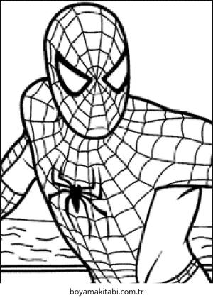 Spiderman boyama sayfası – boyama etkinliği, çocuk aktivitesi