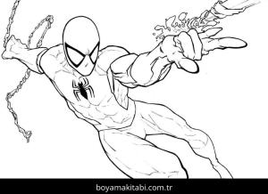 Spiderman Boyama