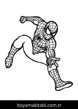 Spiderman boyama sayfası – ücretsiz yazdır, boyama etkinliği