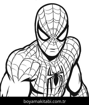 Spiderman boyama sayfası,  coloring page, , 