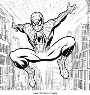 Spiderman Boyama