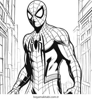 Spiderman Boyama