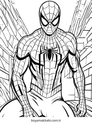 Spiderman Boyama