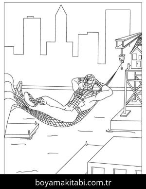 Spiderman Boyama