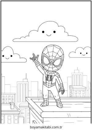 Spiderman Boyama