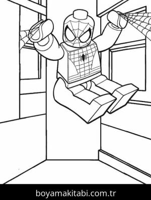 Spiderman boyama sayfası – eğlenceli etkinlik, el becerilerini geliştirir