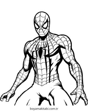 Spiderman Boyama