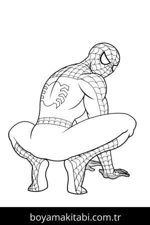 Spiderman Boyama
