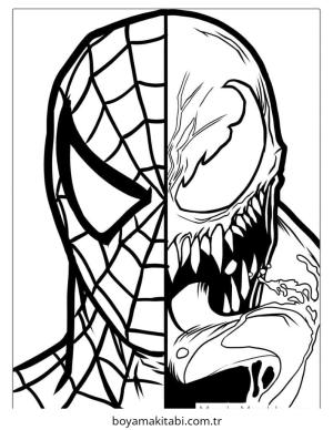 Spiderman Boyama