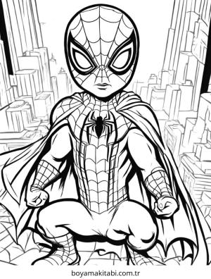 Spiderman Boyama