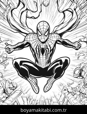 Spiderman boyama sayfası,  coloring page, , 
