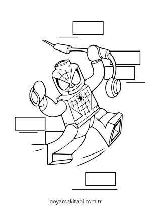 Spiderman Boyama