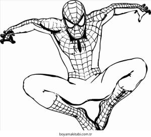 Spiderman boyama sayfası – ücretsiz yazdır, boyama etkinliği