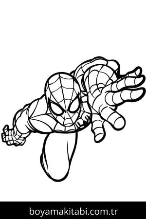Spiderman Boyama