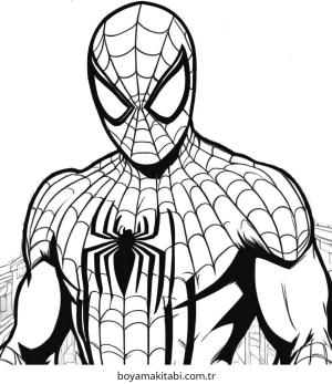 Spiderman Boyama