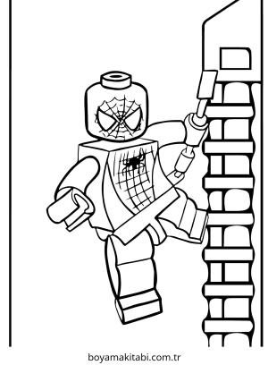 Spiderman Boyama