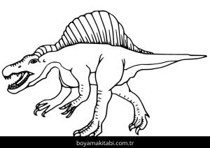 Spinosaurus Dinazor boyama sayfası,  coloring page, , Realistic Spinosaurus To Print