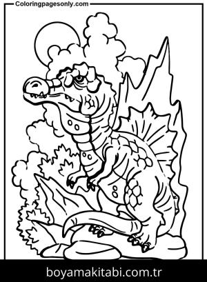 Spinosaurus Dinazor boyama sayfası,  coloring page, , Spinosaurus Color Sheets