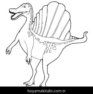 Spinosaurus Dinazor boyama sayfası,  coloring page, , Fierce Spinosaurus