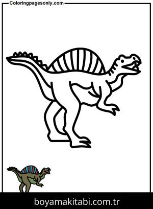 Spinosaurus Dinazor boyama sayfası,  coloring page, , Spinosaurus To Print