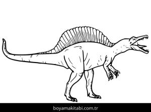 Spinosaurus Dinazor boyama sayfası,  coloring page, , Roaring Spinosaurus