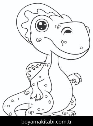 Spinosaurus boyama sayfası – evde etkinlik, ücretsiz yazdır