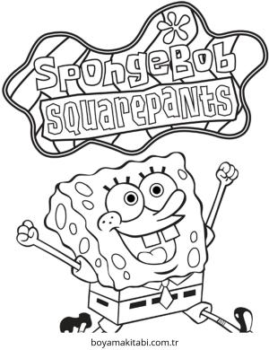 Spongebob boyama sayfası – boyama etkinliği, çocuk aktivitesi
