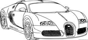 Spor Araba boyama sayfası,  coloring page, Bugatti Veyron, 