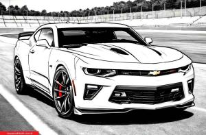 Yarış Arabası boyama sayfası, Sports Race Car coloring page, , 