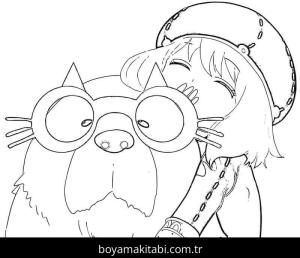 Spy x Family boyama sayfası – ücretsiz yazdır, boyama etkinliği