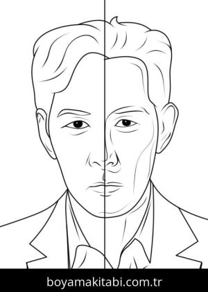 Squid Game boyama sayfası – PDF indir, sevimli karakter