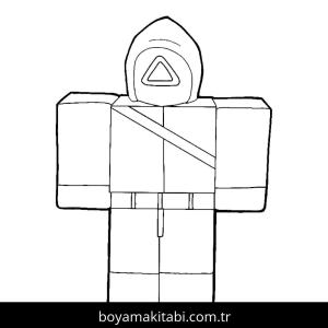 Squid Game boyama sayfası – yaratıcılığı geliştirir, keyifli zaman