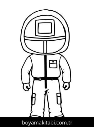 Squid Game Boyama Sayfaları