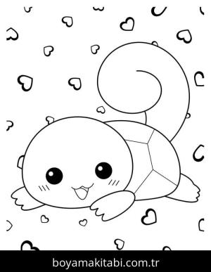 Squirtle boyama sayfası – yaratıcılığı geliştirir, keyifli zaman