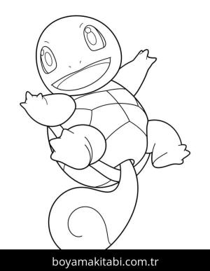 Squirtle Boyama